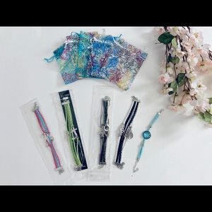 New Lot Bangle Wrap Bracelets Gifts Organza Bags